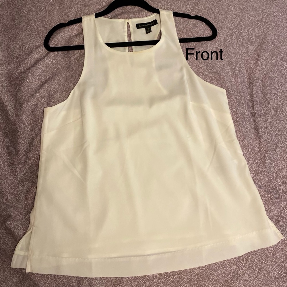 Banana Republic Halter Cut Shell